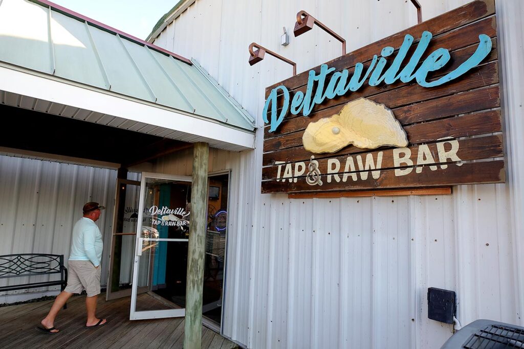 Deltaville Tap & Raw Bar on Jackson Creek Friday September 7, 2021.